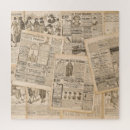 Search for vintage newspaper puzzles Retro