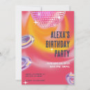 Search for neon pink invitations Y2k