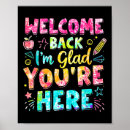 Search for welcome back posters Glad youre