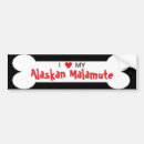 Search for malamute bumper stickers Breed