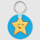 Search for happy star keychains Cute