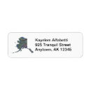 Search for alaska return address labels America