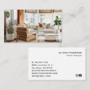 Search for interior design business cards Stylish