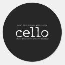Search for cello stickers Funny