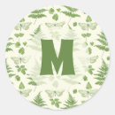 Search for fern botanical stickers Woodland