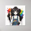 Search for manga canvas prints Anime