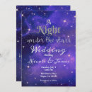 Search for purple night sky invitations Galaxy