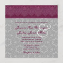 Search for burgundy grey invitations Maroon