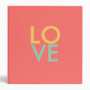 Search for love binders Pink