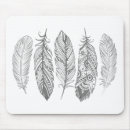 Search for feather mousepads Trendy