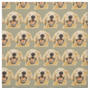 Search for golden retriever fabric Watercolor