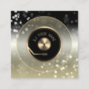 Search for gold plated business cards Deejay