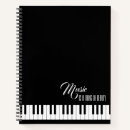 Search for music notebooks Black and white