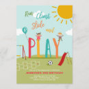 Recherche de terrain jeu invitations Fête dans le parc