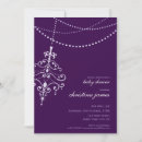 Search for chandelier baby shower invitations Modern