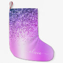 Search for luxury christmas stockings Glitter