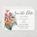 Search for pink and orange wedding save the dates Bright colours