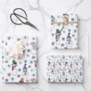 Search for snowman wrapping paper Snowflakes