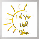 Search for sun shine posters Gold
