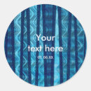 Search for retro wave stickers Blue