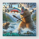 Recherche de truite horloges Saumon