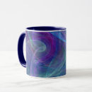 Search for purple and teal mugs Blue