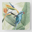 Recherche de oiseau bleu horloges Floral