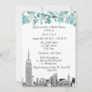Recherche de vie urbaine invitations Aquarelle
