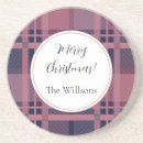 Recherche de joyeux noël dessous de verres Rose