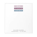 Search for quote business notepads For her