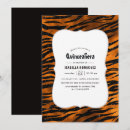 Recherche de tigre orange invitations Motif