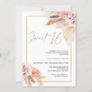 Search for blush sweet 16 invitations Pink