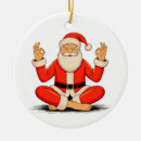 Search for yoga santa ornaments Xmas