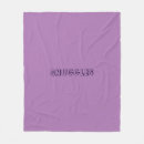 Search for violet fleece blankets Lavender