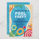 Search for water birthday invitations Boys and girls