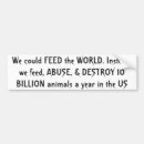 Search for feeding bumper stickers Farm