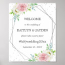 Search for chic wedding posters Floral