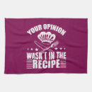 Search for recipe tea towels Kitchen humor