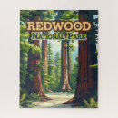 Search for redwood national park puzzles Sequoia tree