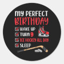 Recherche de hockey party stickers Anniversaire