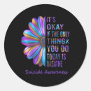 Search for things to do stickers Black and white