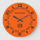 Search for orange clocks Stylish