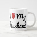 Search for for my husband mugs Heart
