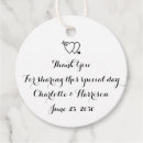 Recherche de mariage étiquettes cadeau Script