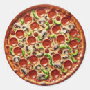 Search for pizza restaurant stickers Pepperoni