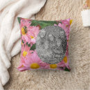 Recherche de abeille coussins Fleur