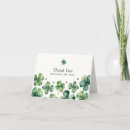 Search for st patricks day thank you cards Elegant