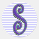 Search for purple alphabet stickers Initials