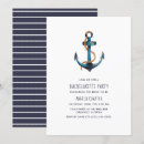 Search for boat bachelorette party invitations Anchor