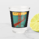 Search for golden gate shot glasses California
